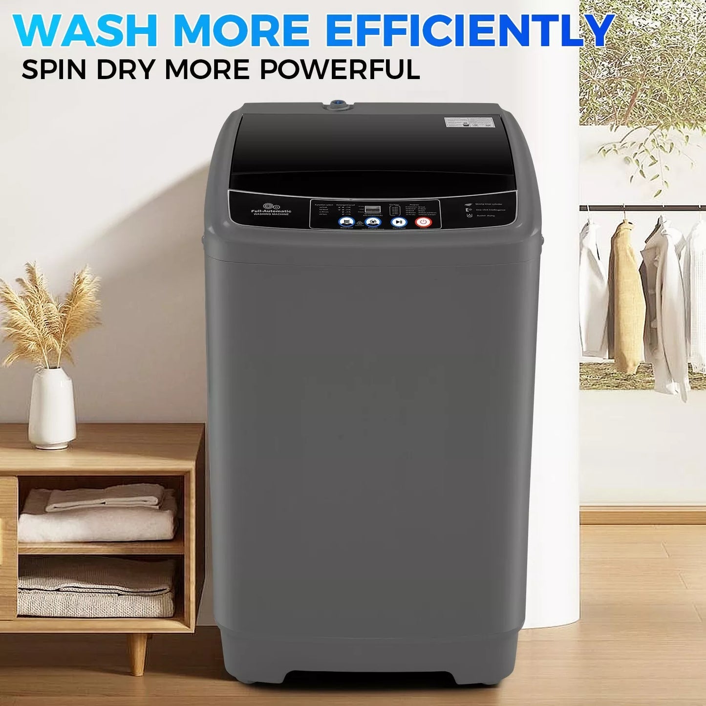 17.8lbs Portable Apartment Ventless Washer & Dryer Combo