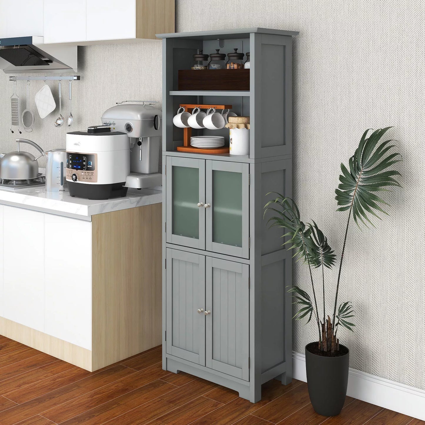 Willis Freestanding Bathroom Linen Cabinet