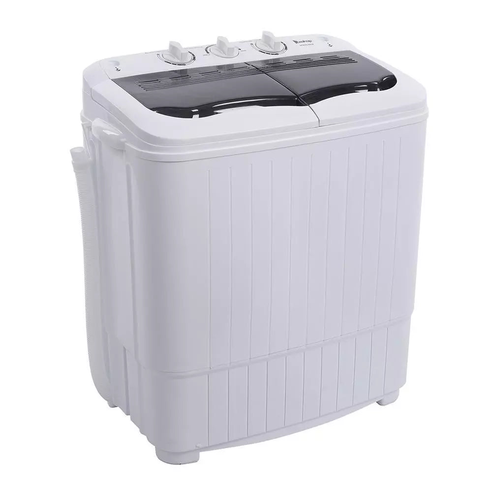 14.3lbs Twin Tub Portable Washer & Spin Dryer
