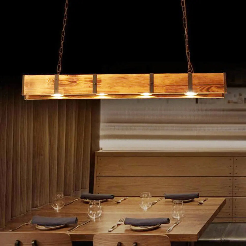 Retro Farmhouse Dining Room Chandelier Canva Home