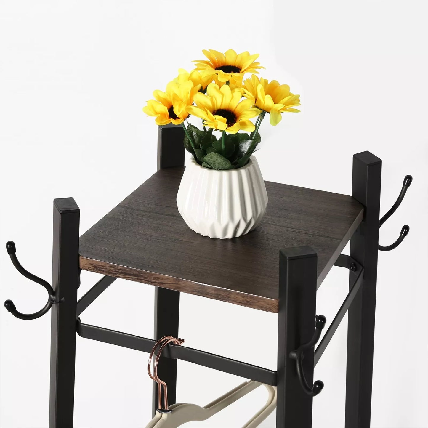 Ann Antique Coat & Clothes Rack Stand