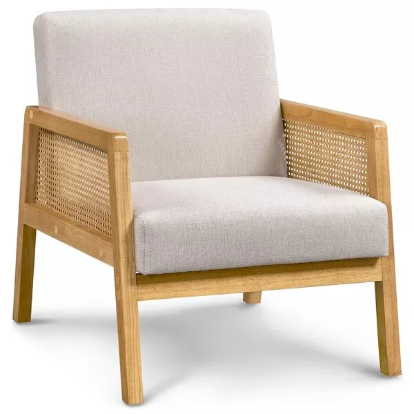 Emil Rattan Accent Armchair