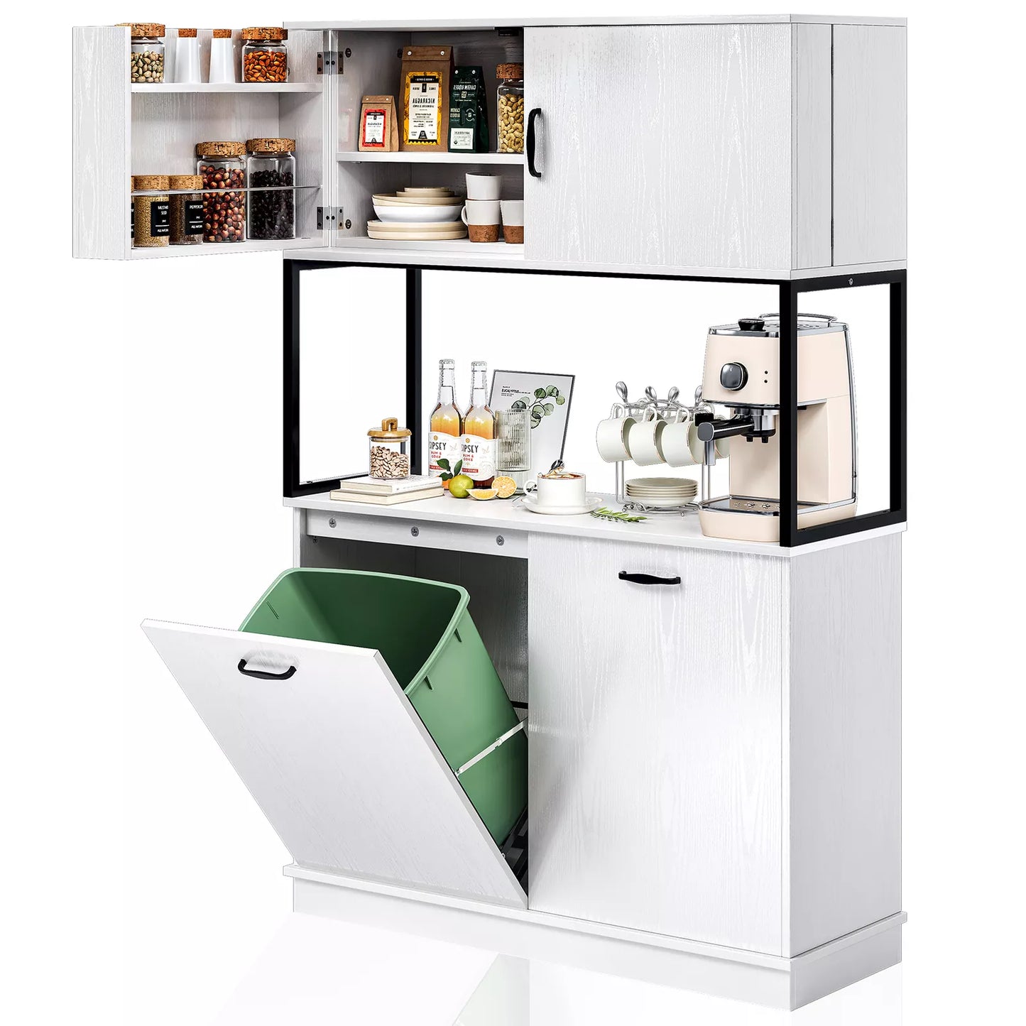 Maxim Kitchen Trash Can Cabinet