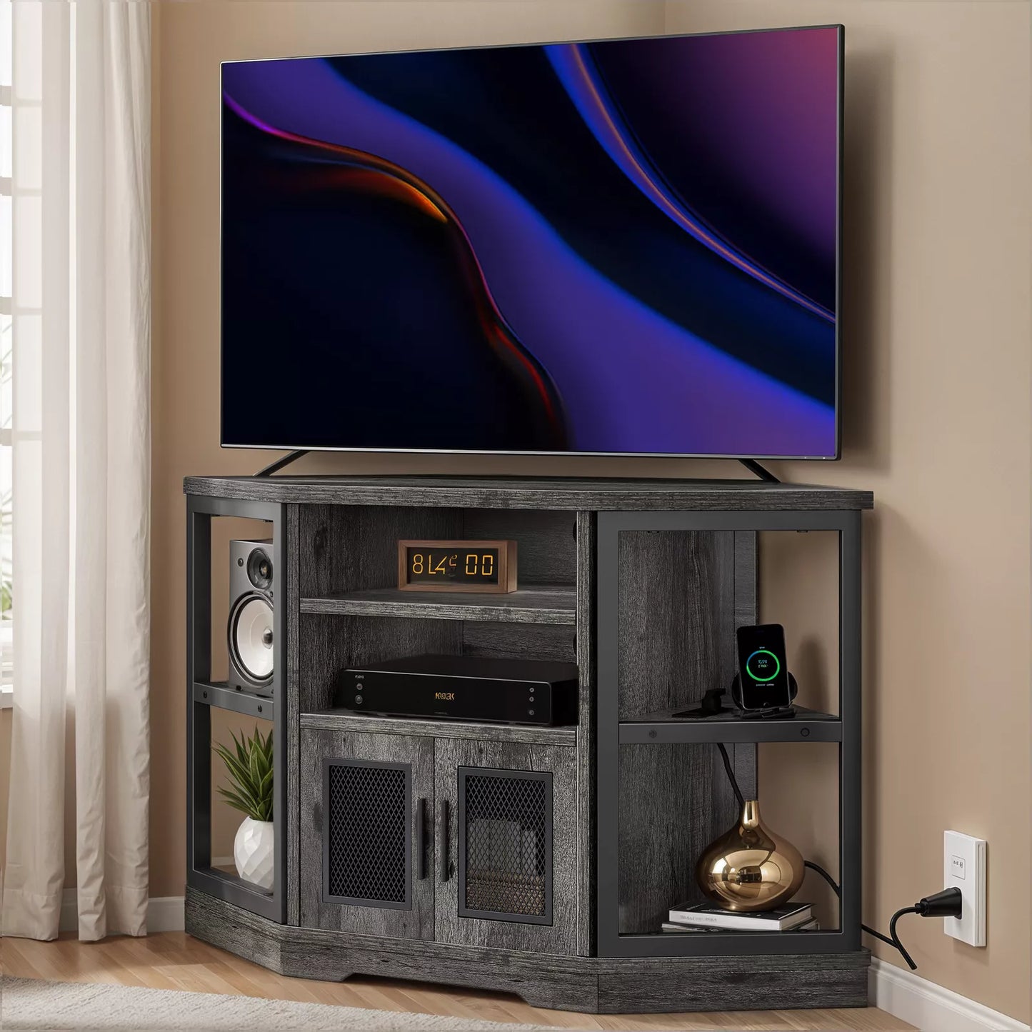 Pippa Corner Entertainment TV Stand