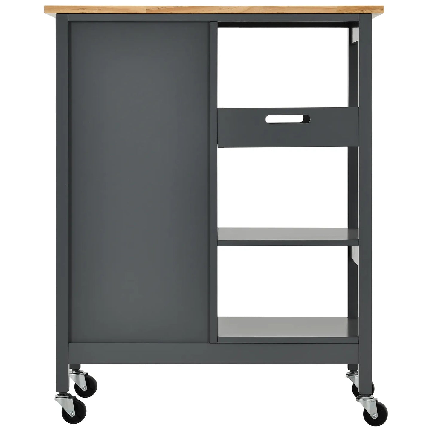 Mae Small Rolling Kitchen Island
