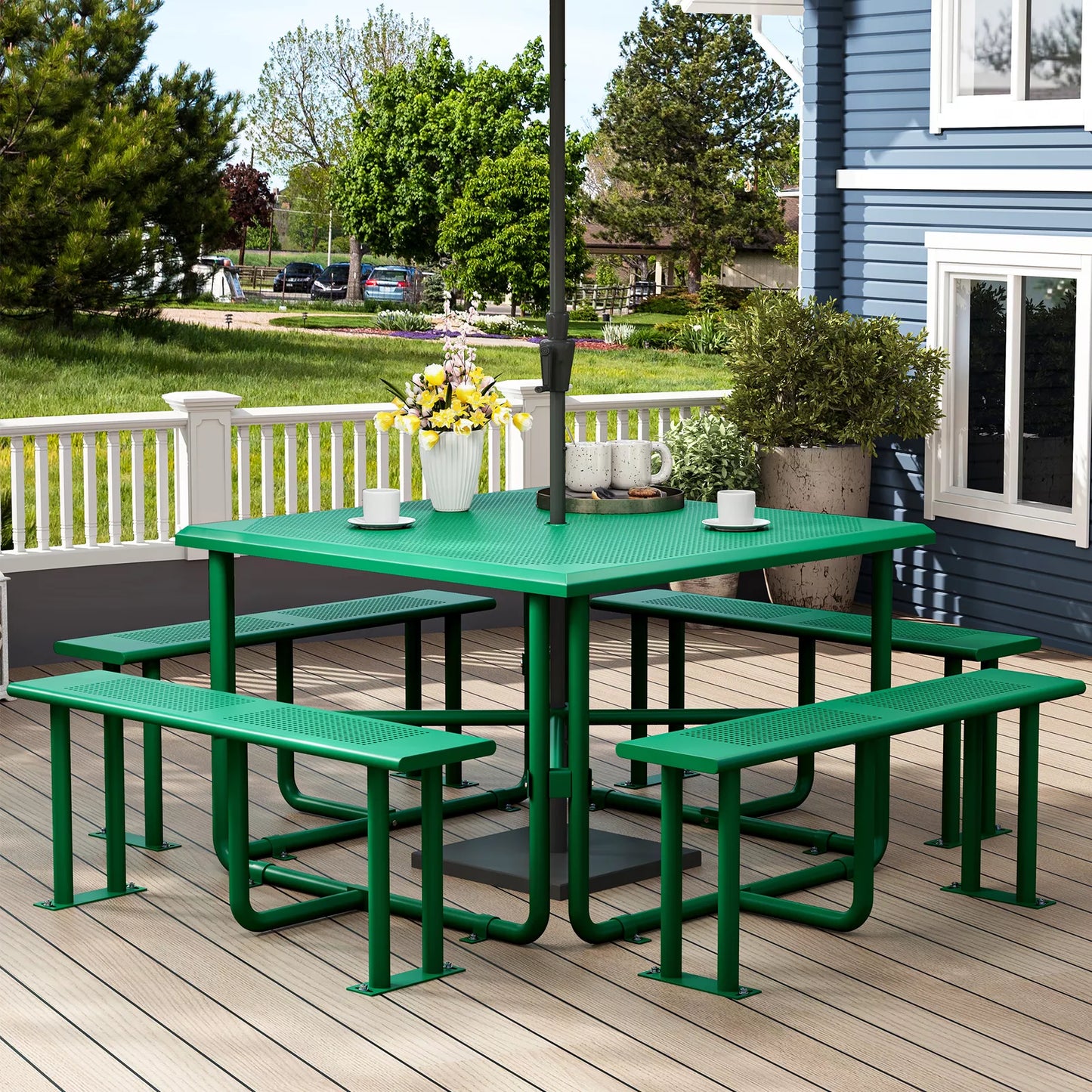 Outdoor Heavy Duty Picnic Table