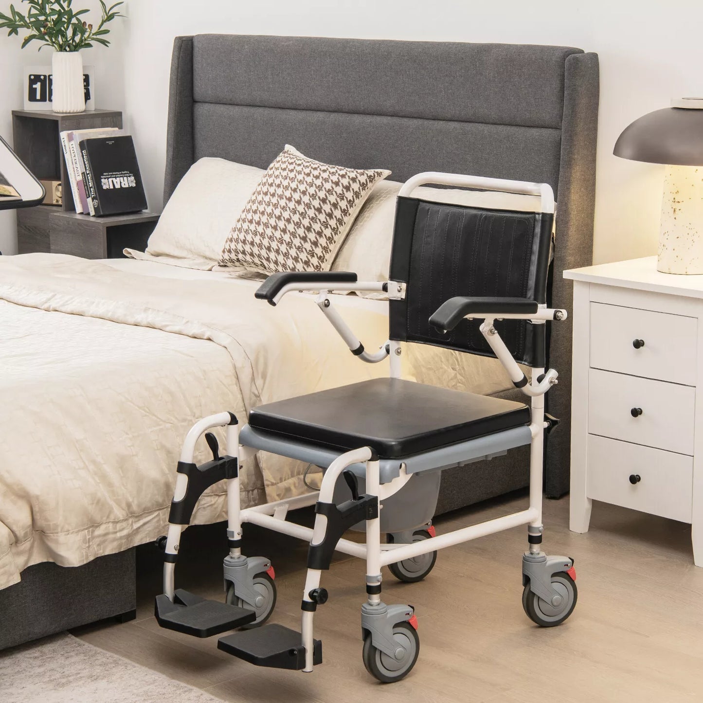 Laila Elderly Shower Wheelchair
