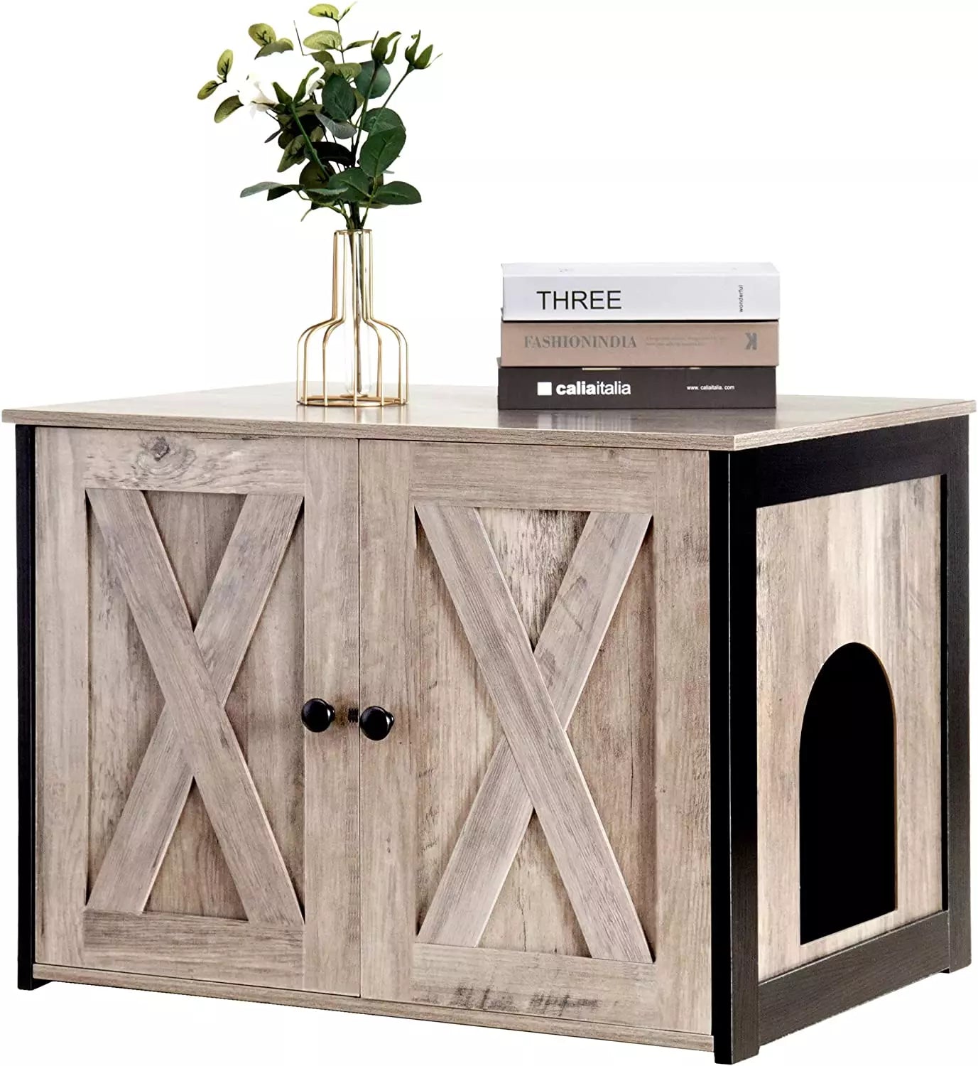 Bates Cat Litter Box Enclosure Furniture