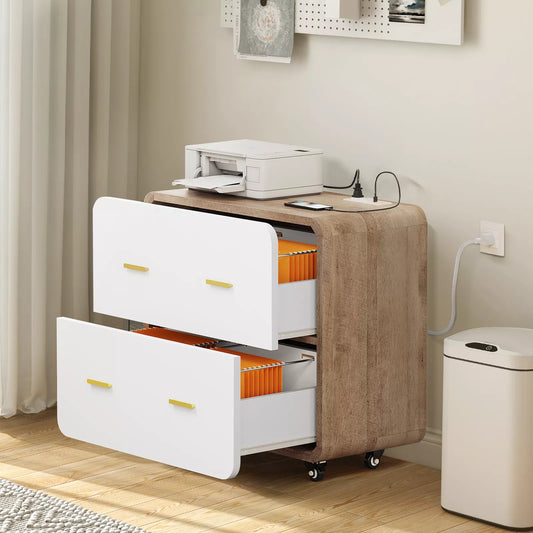 Miles 2 Drawers Lateral Filing Cabinet