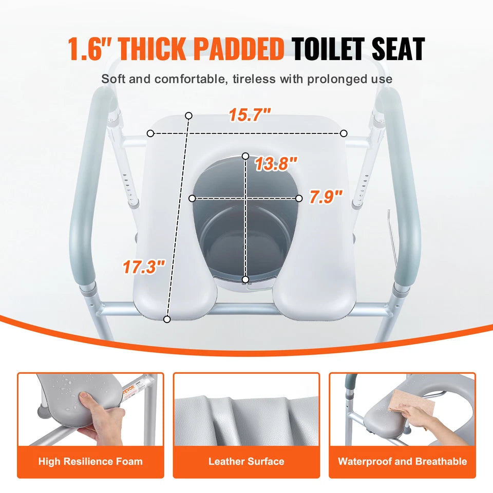 Hattie Adult's Bedside Commode Chair