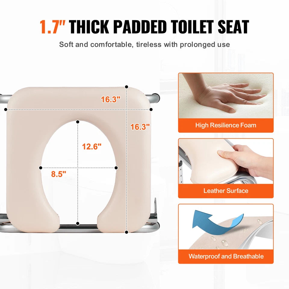 Crane Adult's Bedside Commode Chair