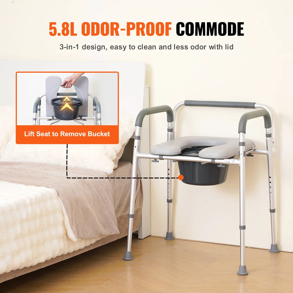 Hattie Adult's Bedside Commode Chair