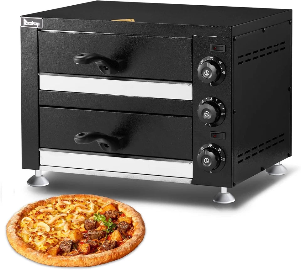 Double Commercial Electric Pizza Oven
