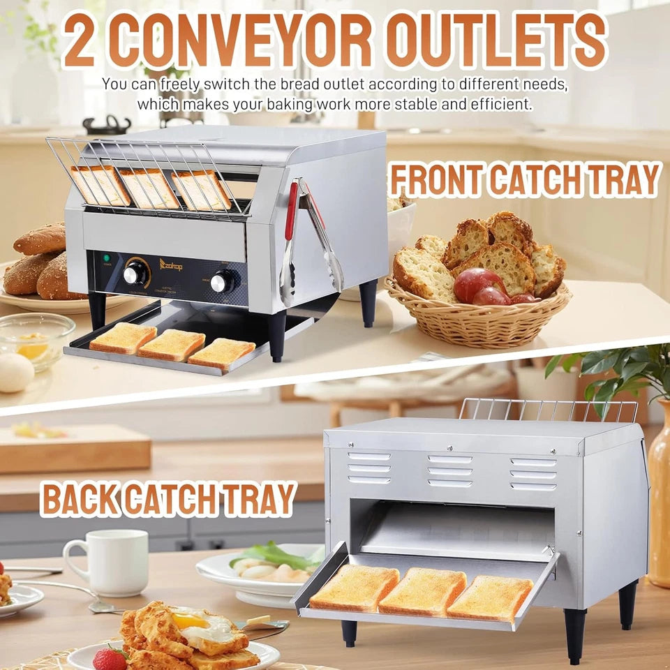 1700W Restaurant Commercial Toaster