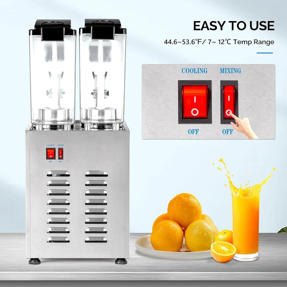 20L Double Commercial Beverage Dispenser