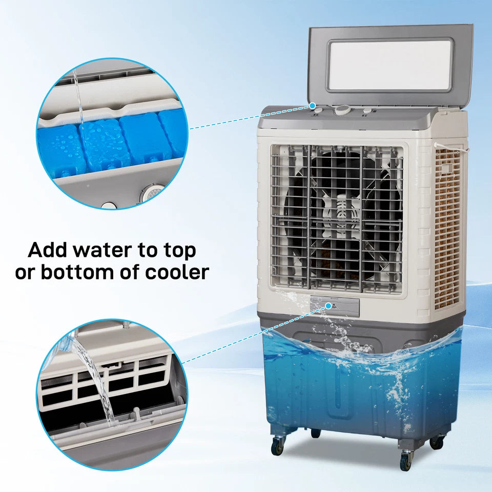 15Gal Portable Evaporative Swamp Cooler