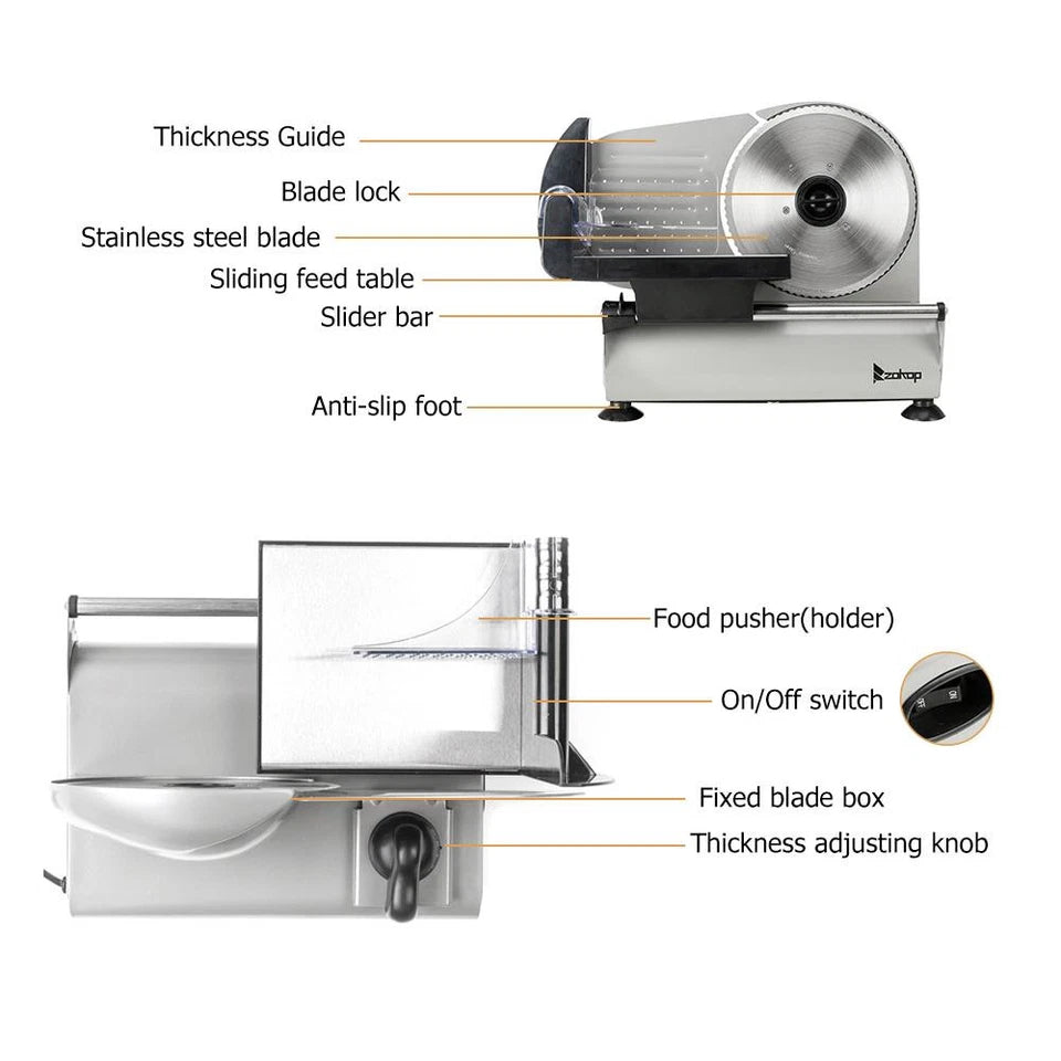 150W Commercial Meat Slicer