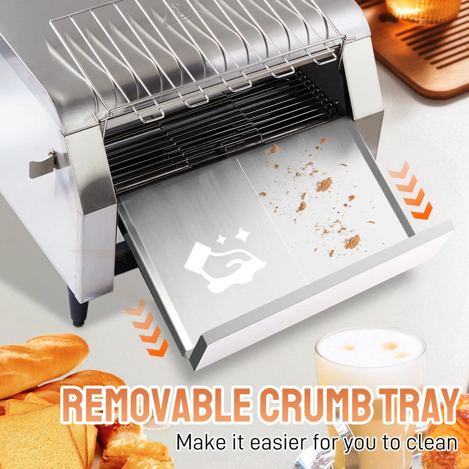 1700W Restaurant Commercial Toaster