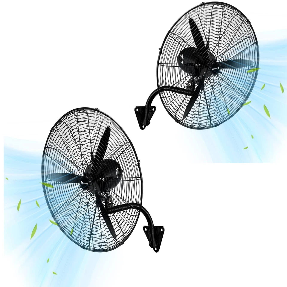 20" Industrial Wall Fan (Set of 2)
