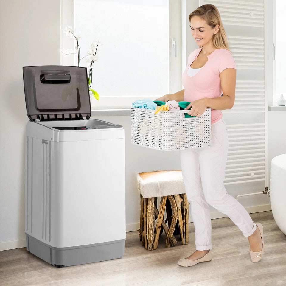17.6lbs Portable Apartment Ventless Washer & Dryer Combo