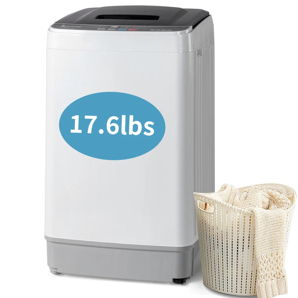 17.6lbs Portable Apartment Ventless Washer & Dryer Combo