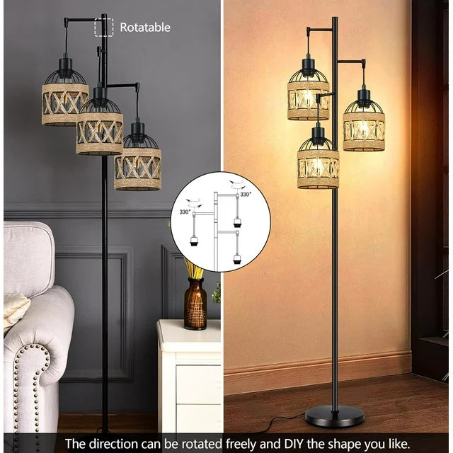 3 Lanterns Living Room Floor Lamp