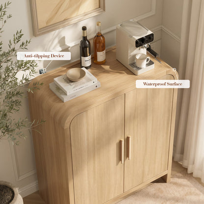 33.4" Sideboard Buffet Cabinet