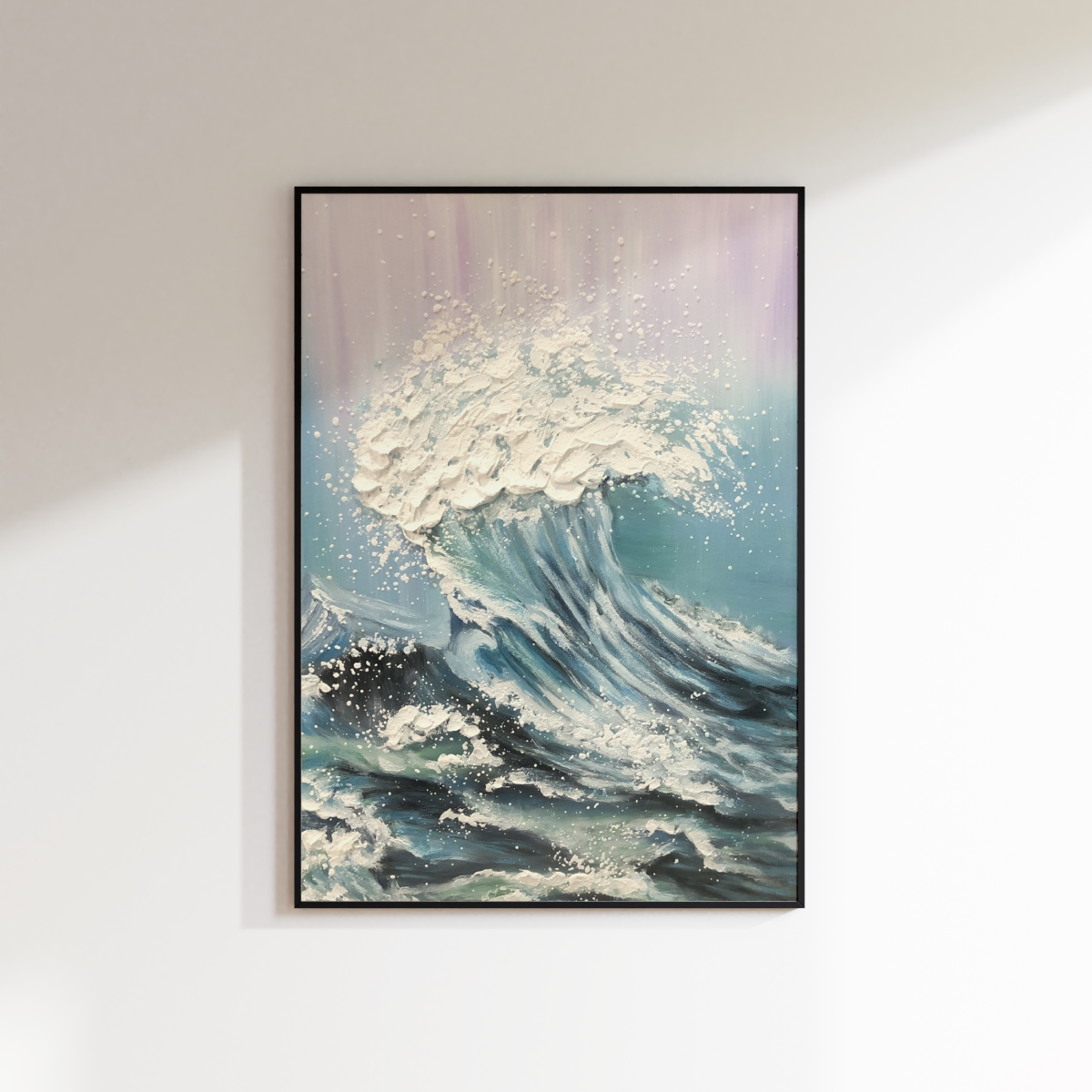 Splash Wave Oil Painting