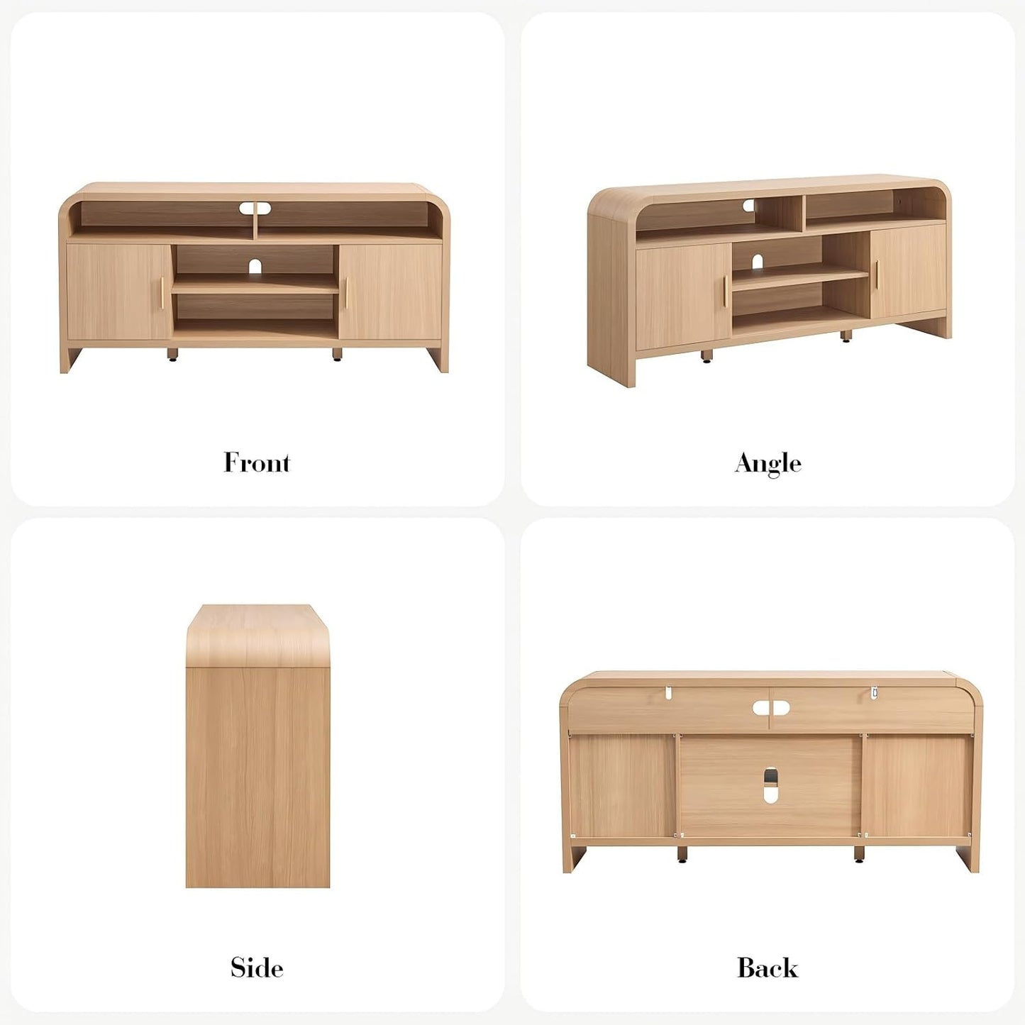 Ellie 59.5" Curved TV Stand