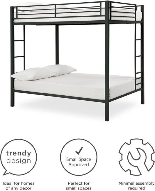 DHP Full Over Full Metal Bunk Bed - Canva Home