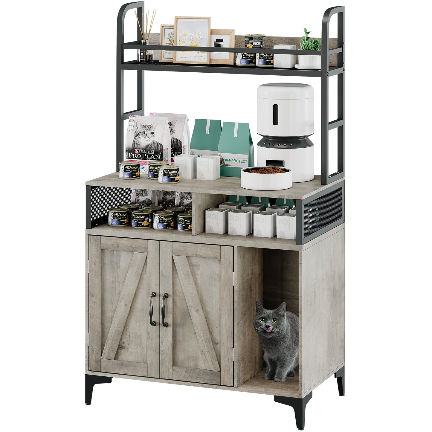 Hardin Cat Litter Box Enclosure Furniture