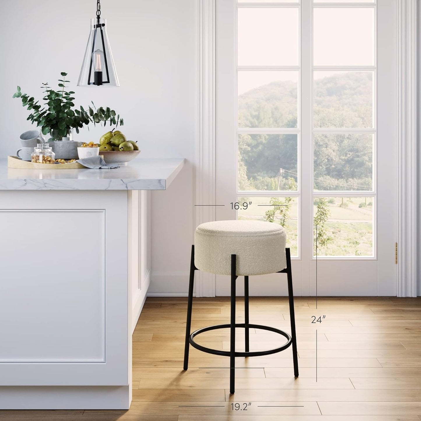 Nathan James Isaac Bar Stool