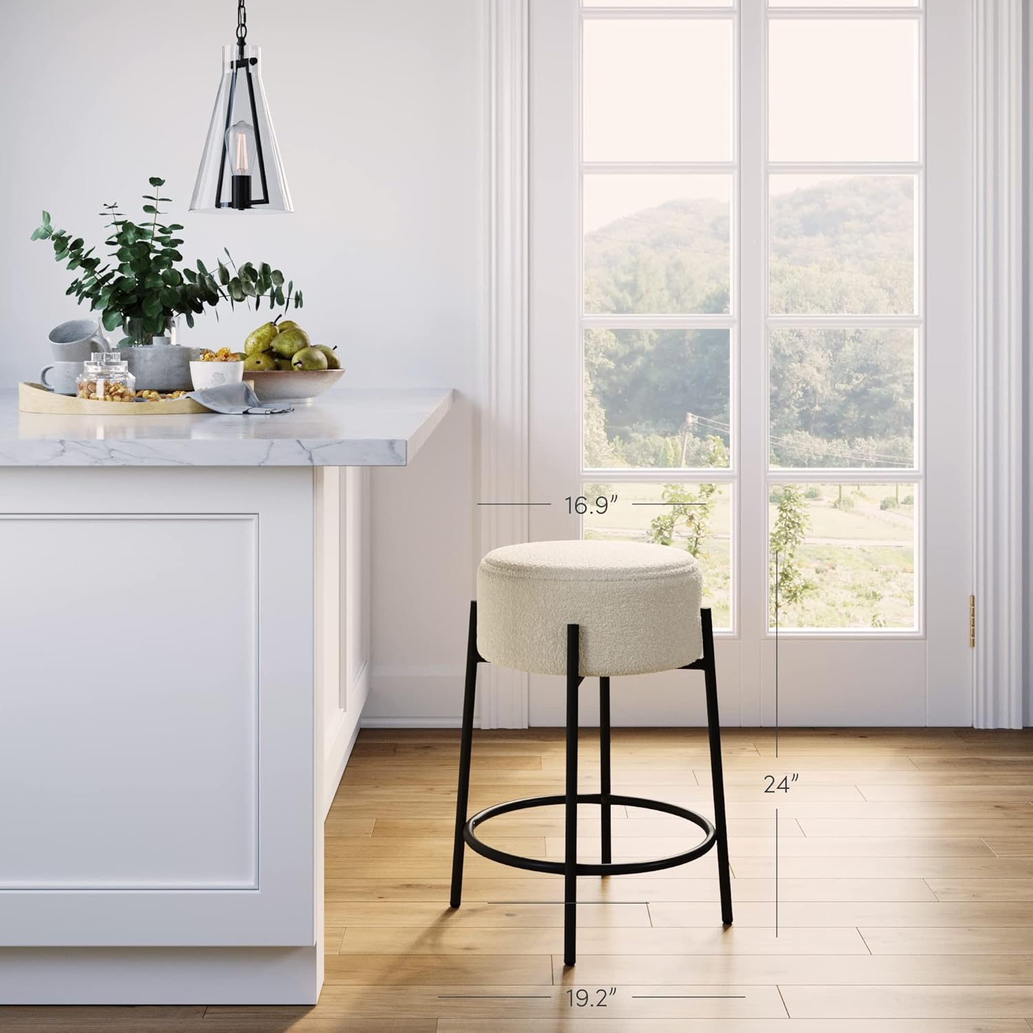 Nathan James Isaac Bar Stool