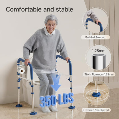 Loyoda Toilet Safety Rails for Seniors