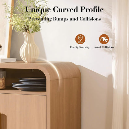 Ellie 59.5" Curved TV Stand