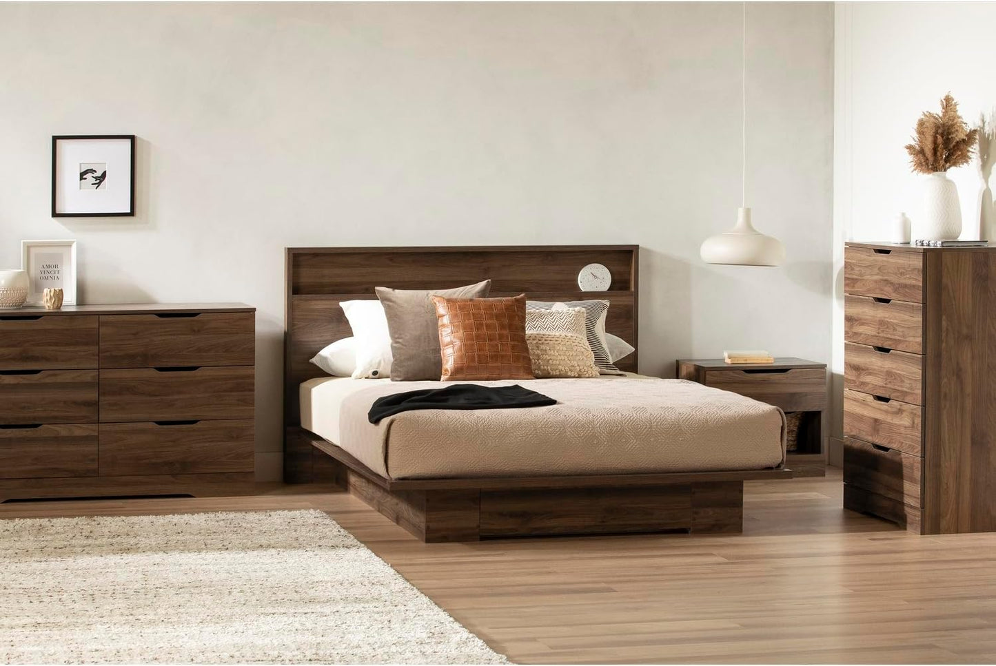 Holland Platform Bed (54/60''), Full/Queen