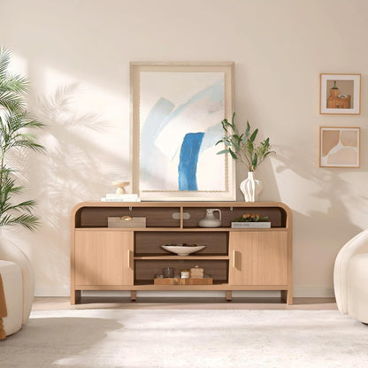 Ellie 59.5" Curved TV Stand