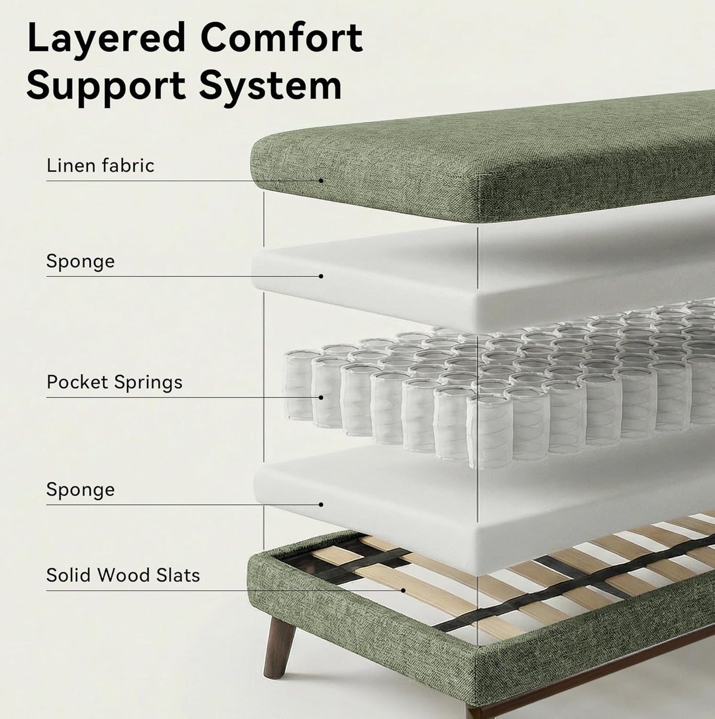 65.2" W Loveseat Sofa