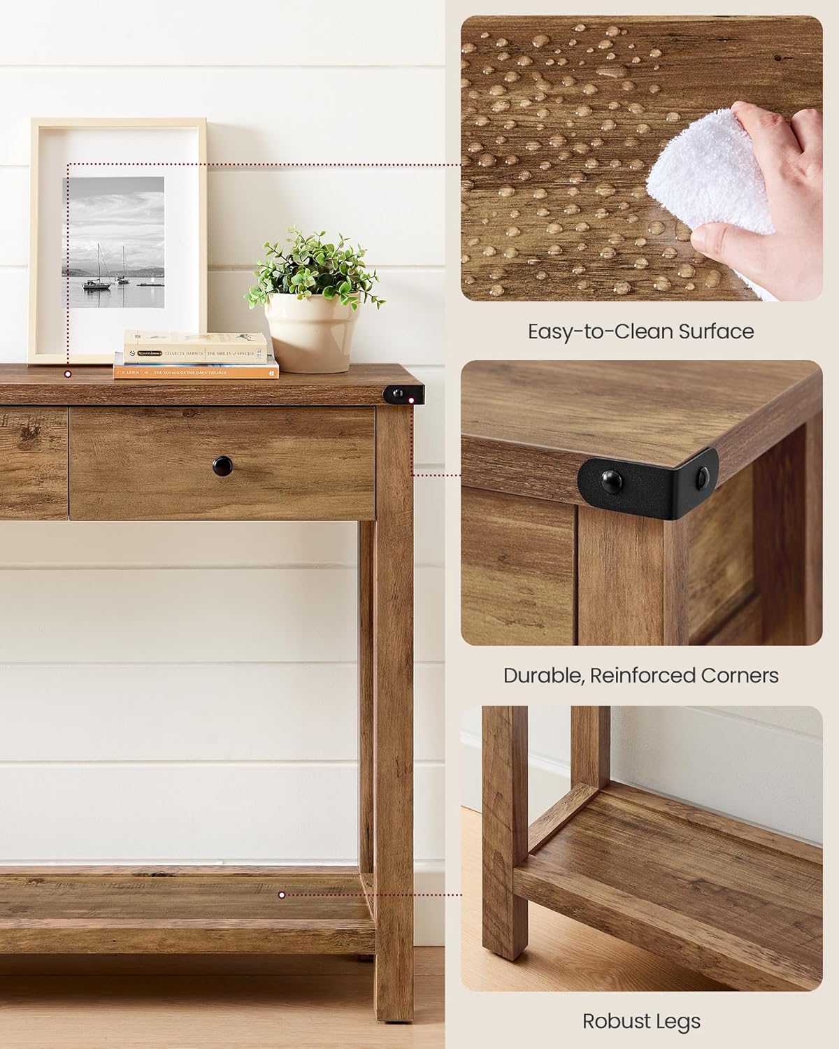 11.8" Tall Storage Cabinet with Lights