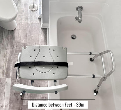Senior Tub Transfer Bench and Shower Chair - Canva Home