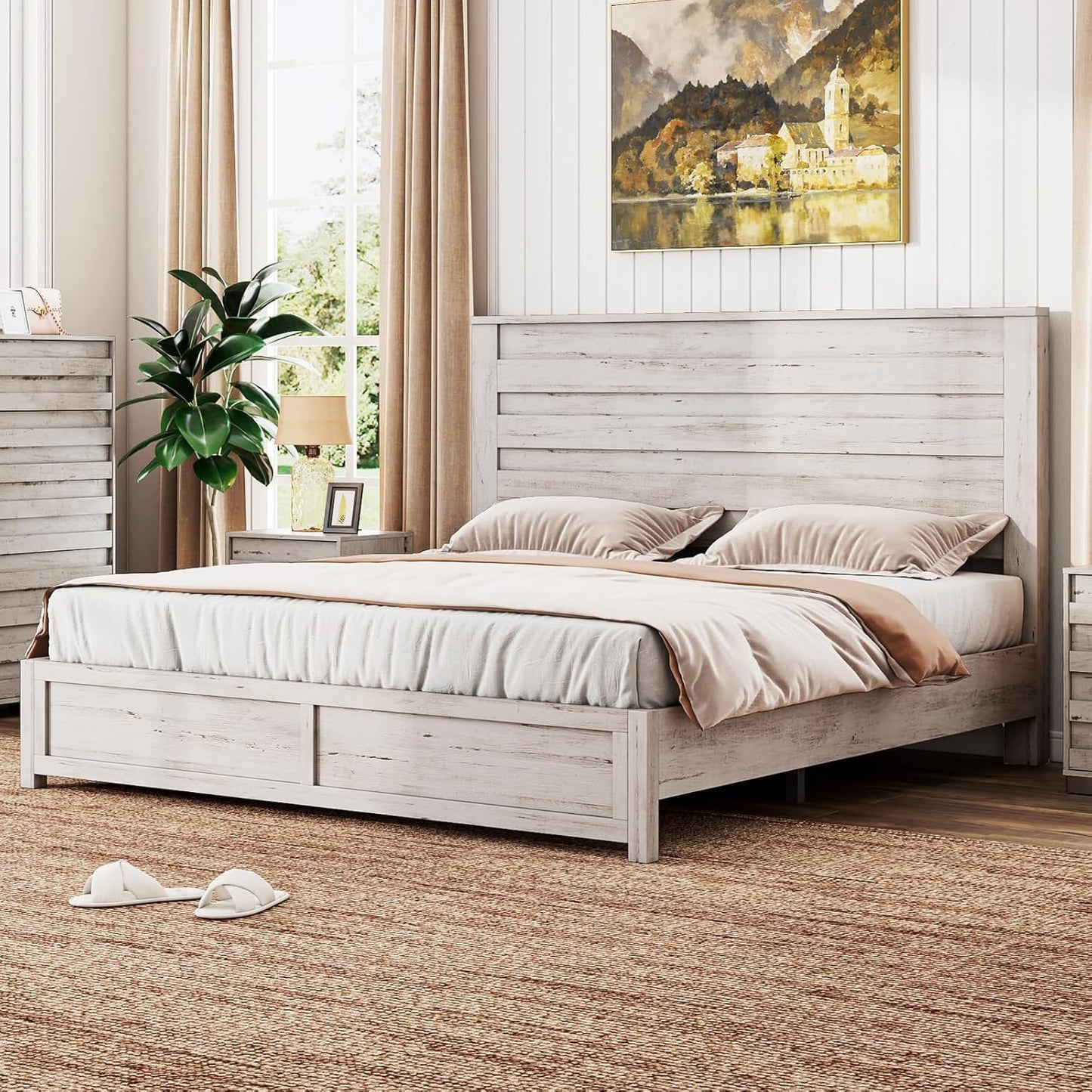 Luxoax 3 Pcs Bedroom Furniture Sets - Canva Home
