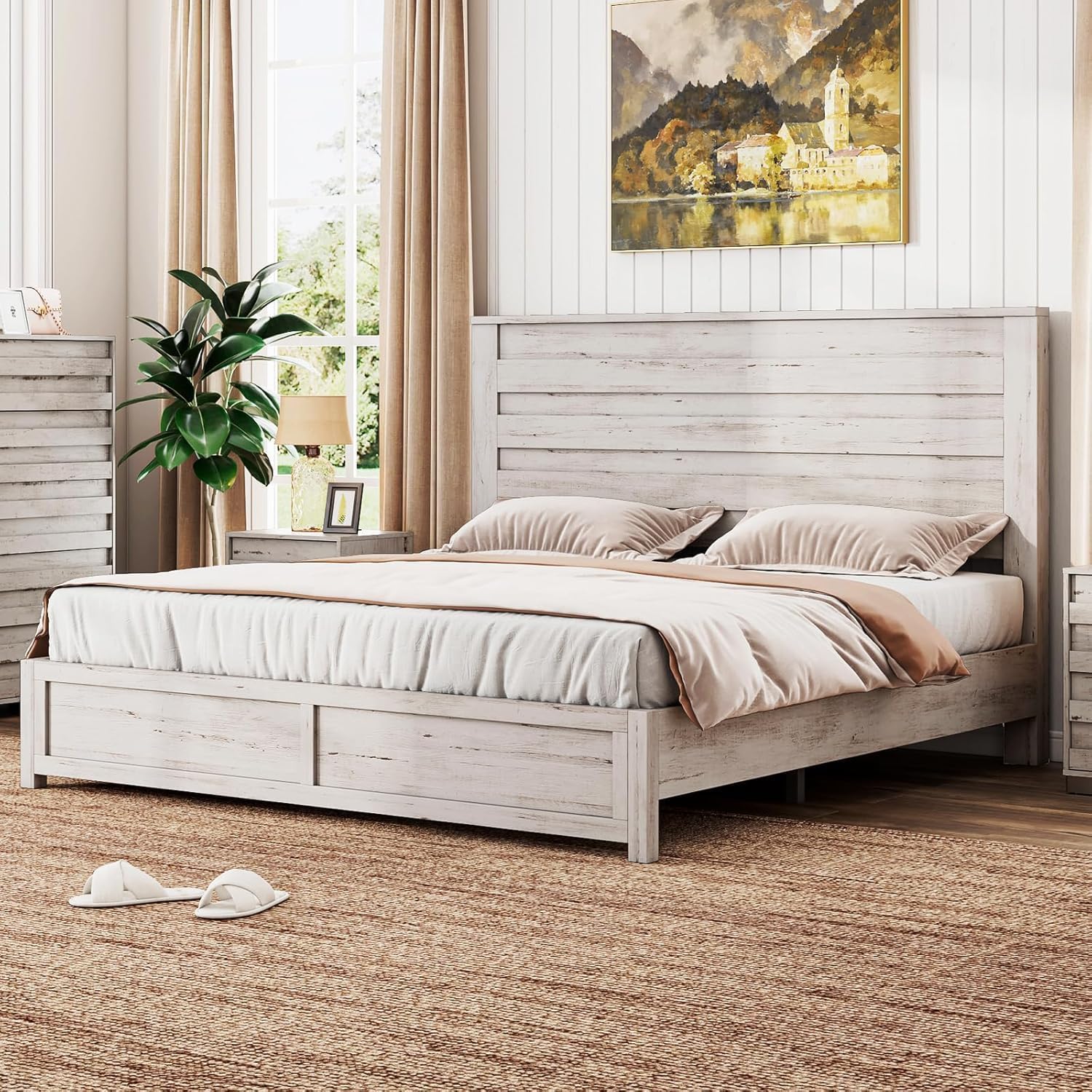 Luxoax 3 Pcs Bedroom Furniture Sets - Canva Home
