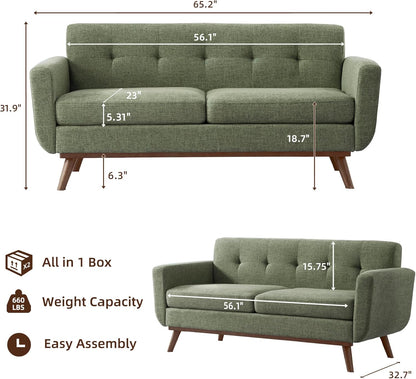 65.2" W Loveseat Sofa