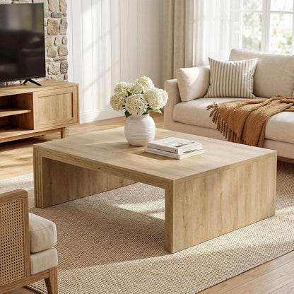 47-Inch Rectangle Coffee Table - Canva Home