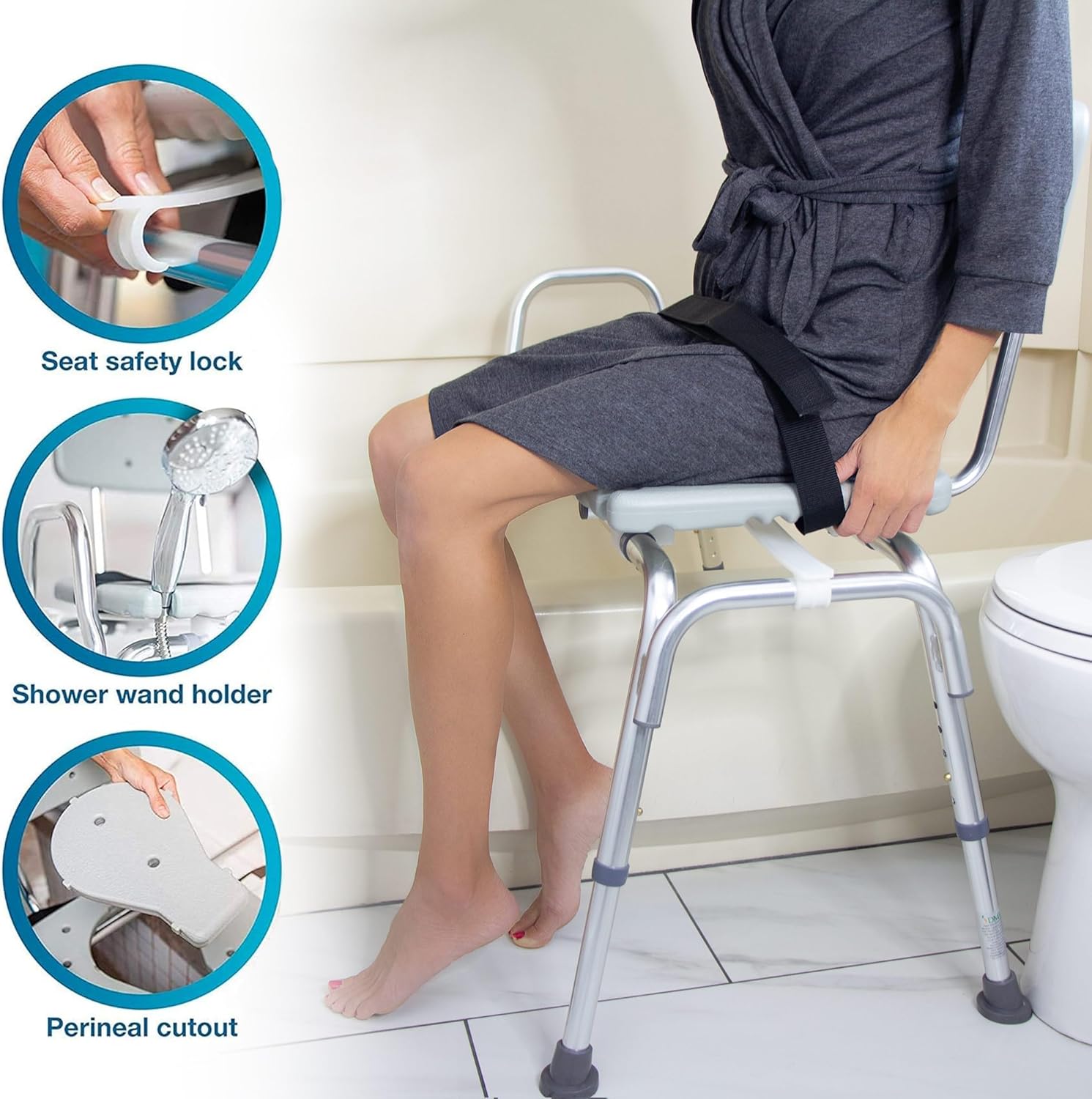 Senior Tub Transfer Bench and Shower Chair - Canva Home