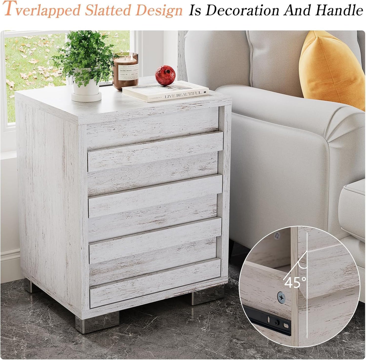 Luxoax 3 Pcs Bedroom Furniture Sets - Canva Home
