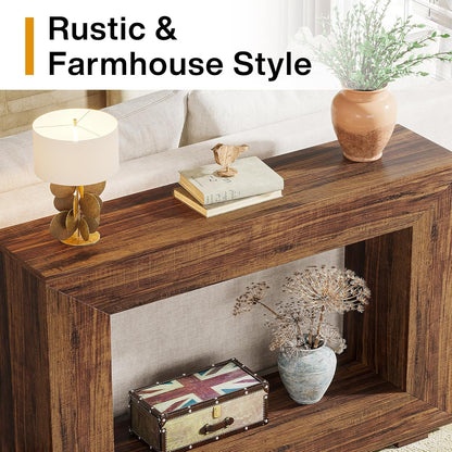 47" Entryway Console Table with Storage - Canva Home