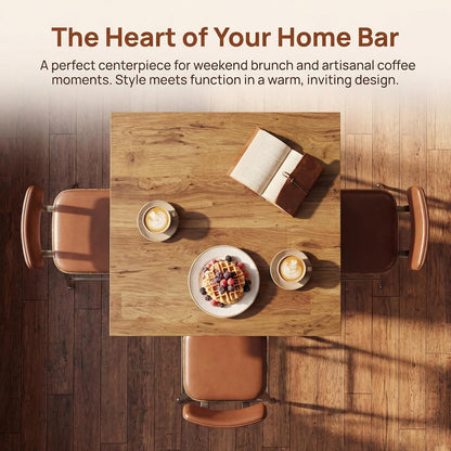 39.4" H Counter Height Pub Table - Canva Home