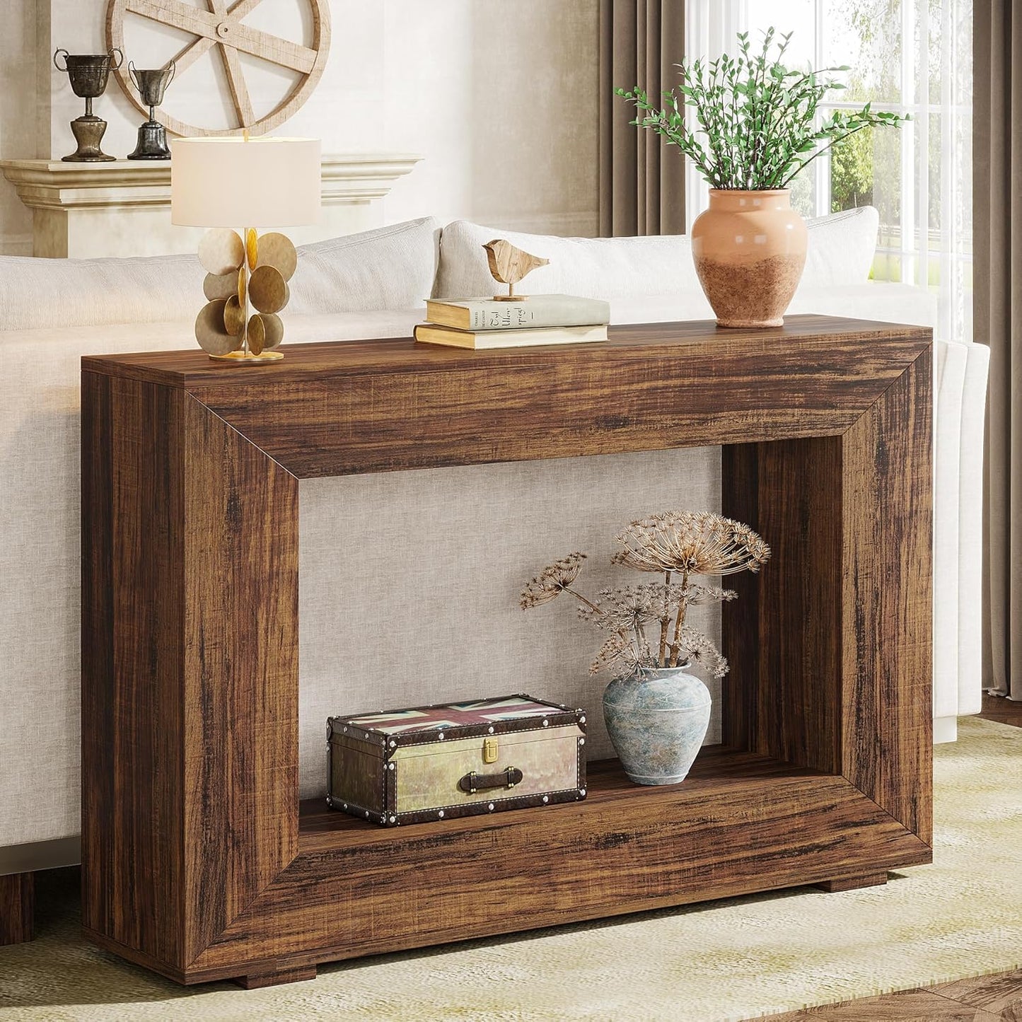 47" Entryway Console Table with Storage - Canva Home