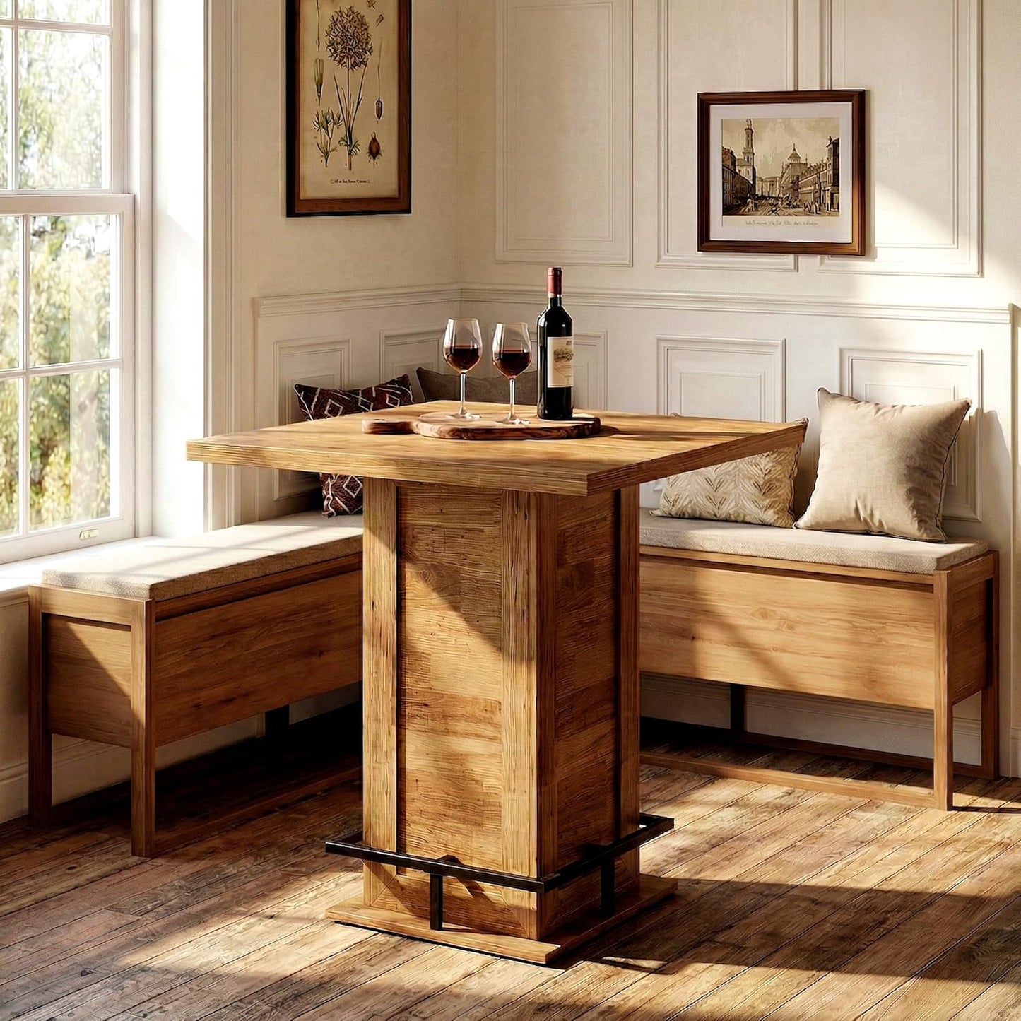 39.4" H Counter Height Pub Table - Canva Home